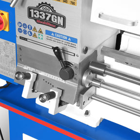 Full Norton Gear Box 13" x 37" Industrial Heavy Duty Bench Metal Lathe  1.5HP/1100W Metal Working Lathe High Precision 64-1500 RPM Variable Speed