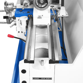 13" x 37" Industrial Heavy Duty Bench Metal Lathe 1.5HP/1100W Metal Working Lathe High Precision 64-1500 RPM Variable Speed with Four-axis sliding system