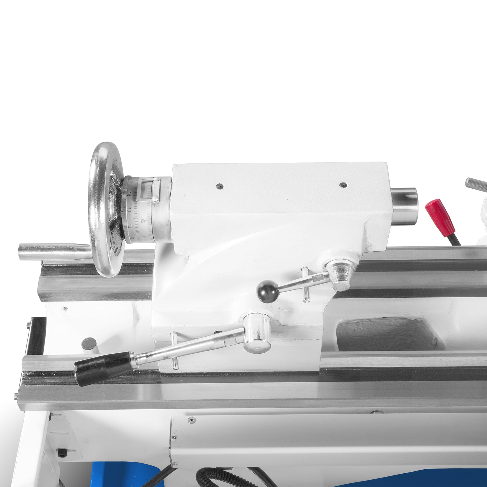 13" x 37" Industrial Heavy Duty Bench Metal Lathe 1.5HP/1100W Metal Working Lathe High Precision 64-1500 RPM Variable Speed with Four-axis sliding system