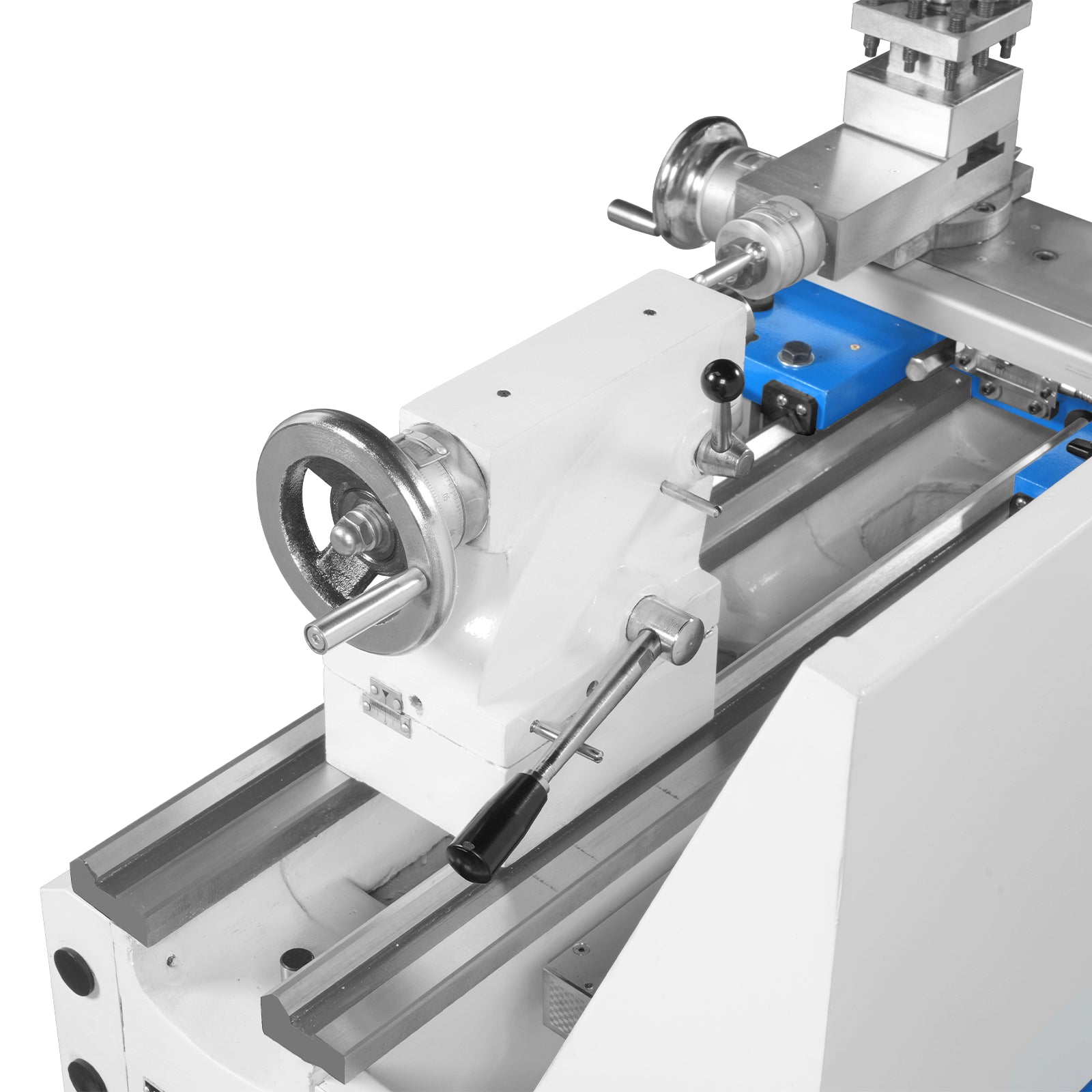 13" x 37" Industrial Heavy Duty Bench Metal Lathe 1.5HP/1100W Metal Working Lathe High Precision 64-1500 RPM Variable Speed with Four-axis sliding system