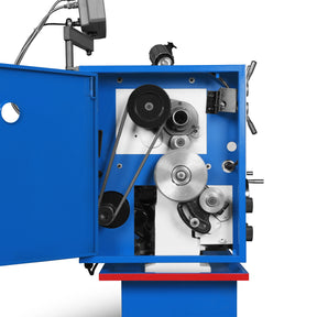 13" x 37" Industrial Heavy Duty Bench Metal Lathe 1.5HP/1100W Metal Working Lathe High Precision 64-1500 RPM Variable Speed with Four-axis sliding system