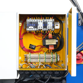 13" x 37" Industrial Heavy Duty Bench Metal Lathe 1.5HP/1100W Metal Working Lathe High Precision 64-1500 RPM Variable Speed with Four-axis sliding system