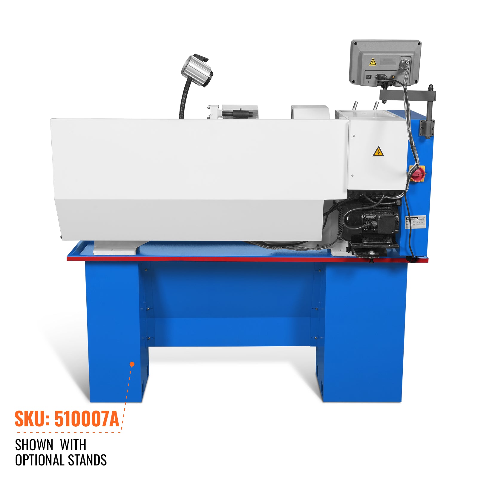 13" x 37" Industrial Heavy Duty Bench Metal Lathe 1.5HP/1100W Metal Working Lathe High Precision 64-1500 RPM Variable Speed with Four-axis sliding system