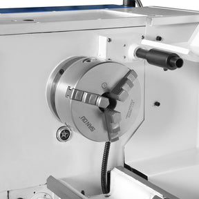 13" x 37" Industrial Heavy Duty Bench Metal Lathe 1.5HP/1100W Metal Working Lathe High Precision 64-1500 RPM Variable Speed with Four-axis sliding system