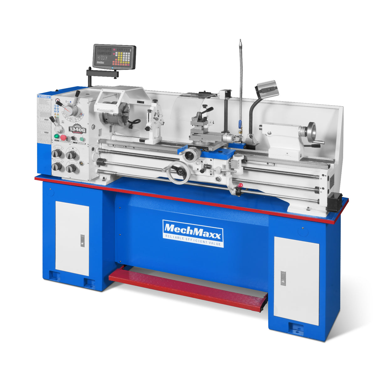 13" x 40" Industrial Heavy Duty Bench Metal Lathe 2HP/1500W Metal Working Lathe High Precision 70-2000 RPM Variable Speed with Four-axis sliding system