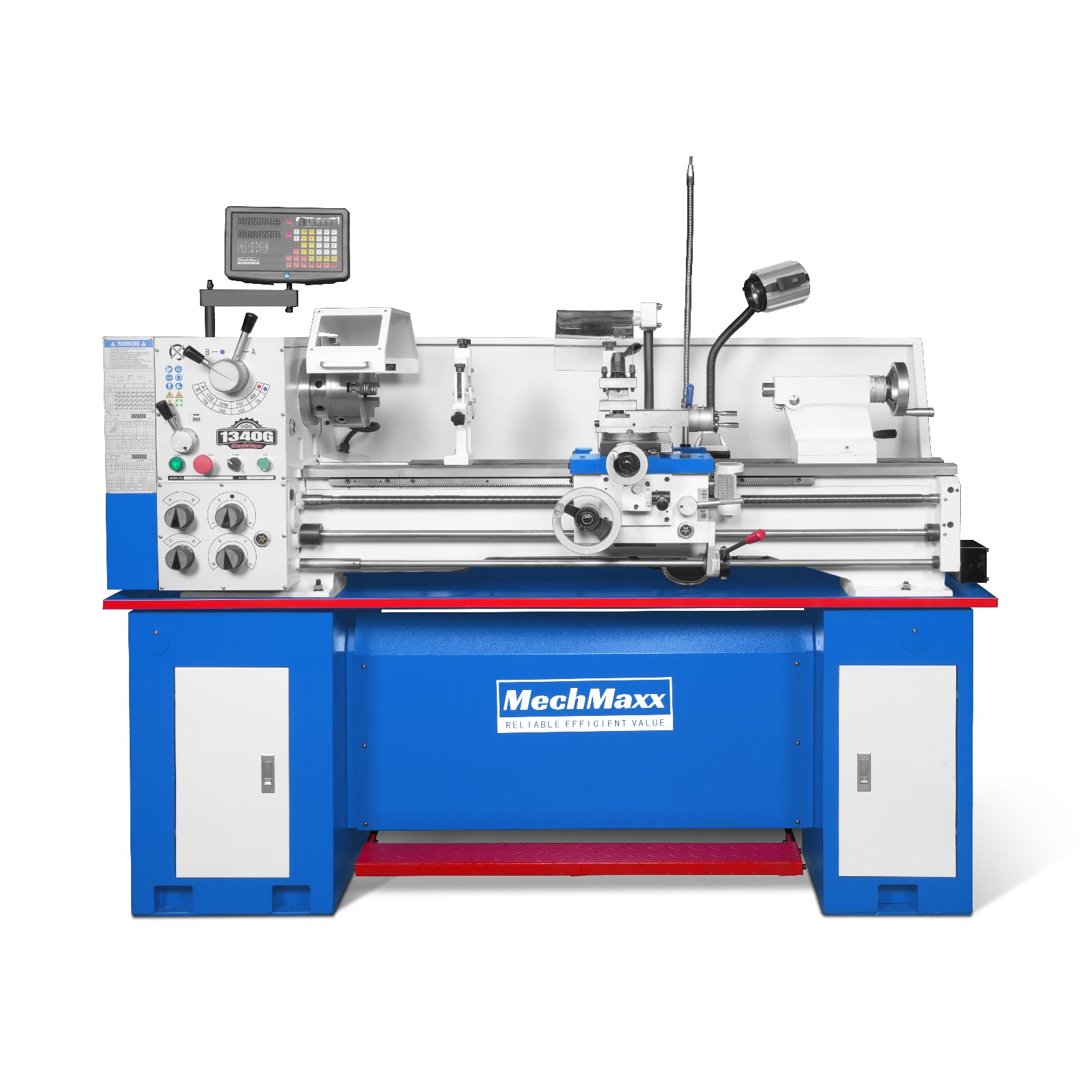 13" x 40" Industrial Heavy Duty Bench Metal Lathe 2HP/1500W Metal Working Lathe High Precision 70-2000 RPM Variable Speed with Four-axis sliding system