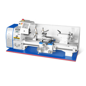 10'' x 22'' Industrial Metal Lathe Machine High Precision Benchtop 1.5HP Brushless Motor 0-2000 RPM Variable Speed Metal Working Machine Small Lathe without Stand