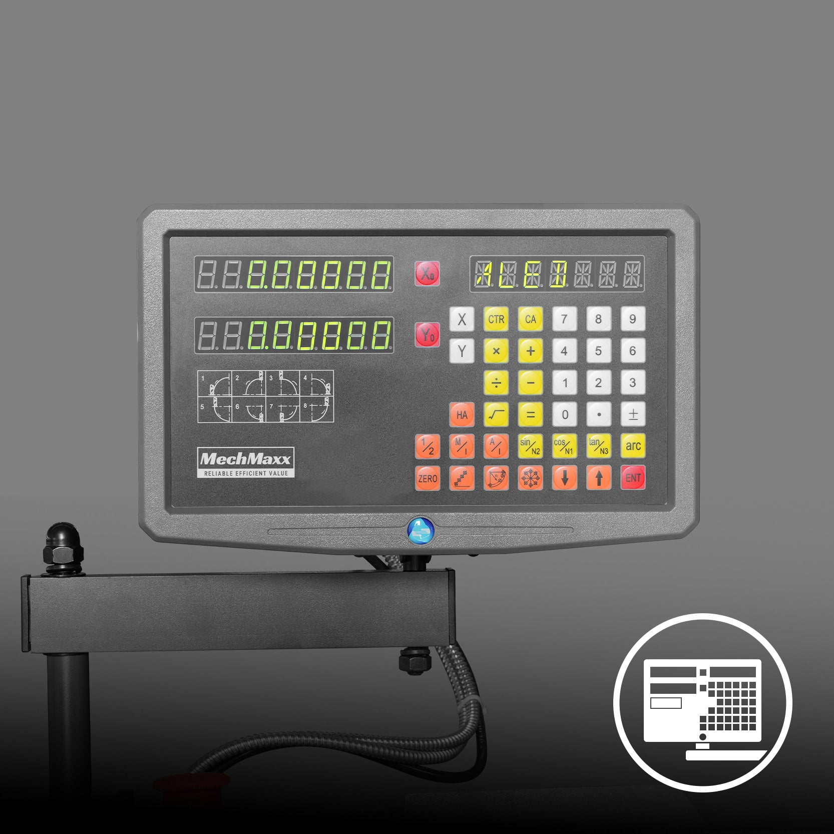 10'' x 22'' Industrial Metal Lathe Machine with DRO High Precision Benchtop 1.5HP Brushless Motor 0-2000 RPM Variable Speed Metal Working Machine Small Lathe without Stand