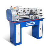 1.5‘’ Spindle Bore Metal Lathe Machine 10'' x 30'' High Precision Brushless Motor Benchtop 0-2000 RPM Variable Speed Metal Working Machine 1.5HP Small Lathe with Stand 1030V