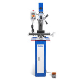 6"x20'' Benchtop Mill Drill Machine, Variable Speed, R8 Spindle, 1 HP, 110V, Brushless Motor Compact Milling Drilling Tool for Garage Shop, DIY Metalworking with Stand VM18L