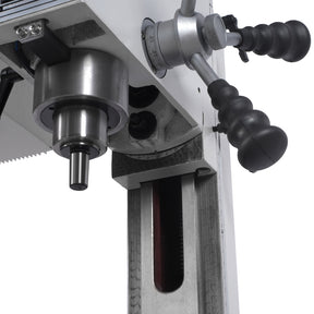 6"x20'' Benchtop Mill Drill Machine with DRO Brushless Motor, Variable Speed, R8 Spindle, 1 HP, 110V, Compact Milling Drilling Tool for Garage Shop, DIY Metalworking without Stand