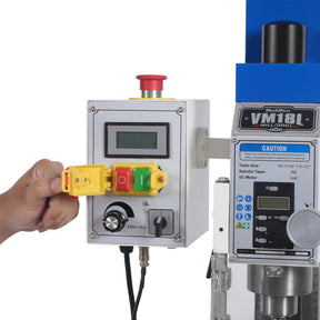 6"x20'' Benchtop Mill Drill Machine with DRO Brushless Motor, Variable Speed, R8 Spindle, 1 HP, 110V, Compact Milling Drilling Tool for Garage Shop, DIY Metalworking without Stand
