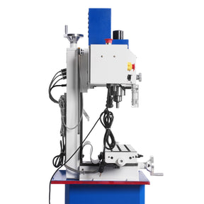 6"x20'' Benchtop Mill Drill Machine with DRO Brushless Motor, Variable Speed, R8 Spindle, 1 HP, 110V, Compact Milling Drilling Tool for Garage Shop, DIY Metalworking without Stand