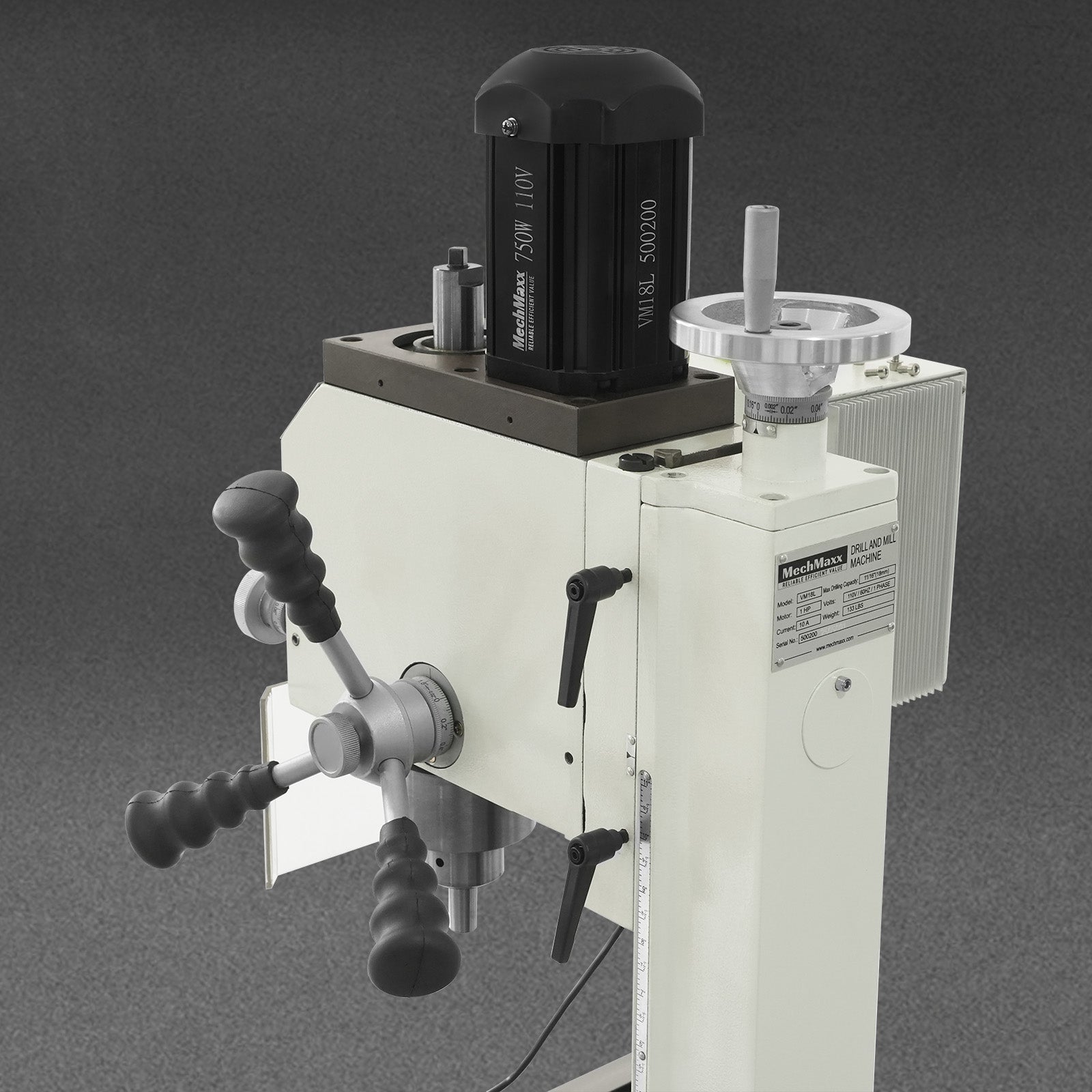 1.5 HP 10'' x 30'' Combination Lathe Milling Drilling Machine, 1.5'' Spindle Bore, 0-2000 RPM Variable Speed, High Precision Benchtop Lathe for Metalworking – With Stand 1030VC