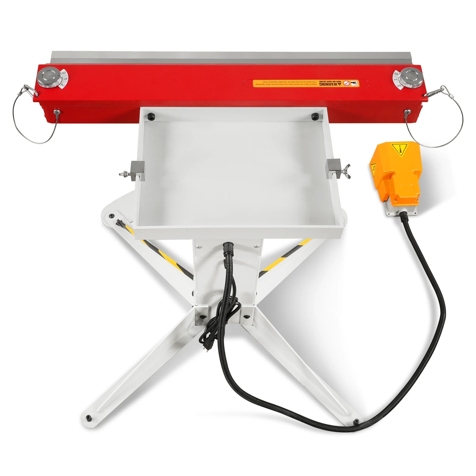24'' Industrial Magnetic Pan and BOX Heavy Duty Sheet Metal Brake 20 Gauge Capacity Shear Press Brake,  MSMB650E-R