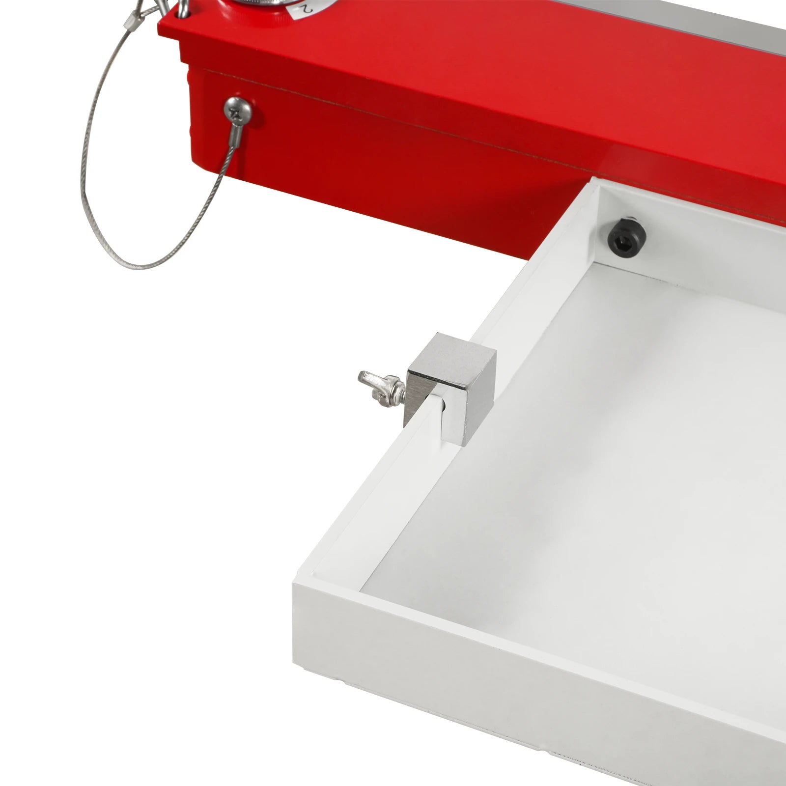 24'' Industrial Magnetic Pan and BOX Heavy Duty Sheet Metal Brake 20 Gauge Capacity Shear Press Brake,  MSMB650E-R