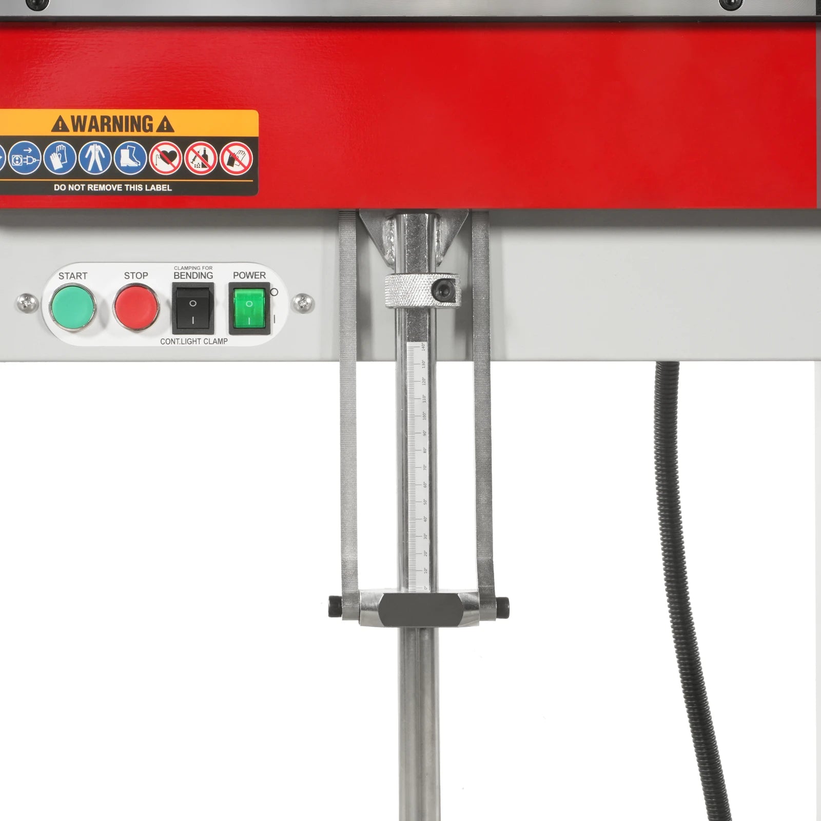 48'' Industrial Magnetic Pan and BOX Heavy Duty Sheet Metal Brake 20 Gauge Capacity Shear Press Brake,  MSMB1250E-R
