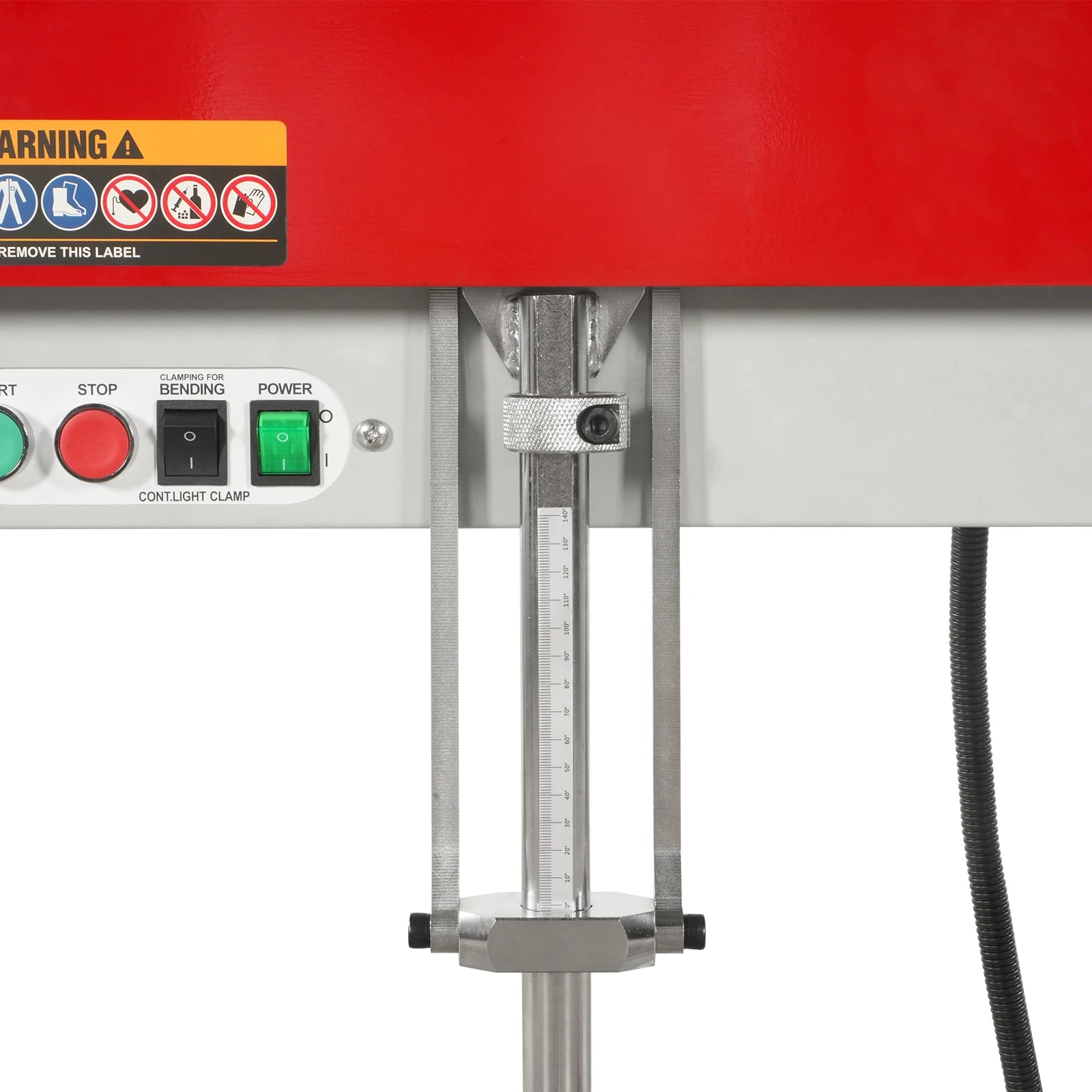 48'' Industrial Magnetic Pan and BOX Heavy Duty Sheet Metal Brake 20 Gauge Capacity Shear Press Brake,  MSMB1250E-R