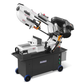 7" x 12" Metal Band Saw, 1.5 HP 115V/230V Dual Voltage 4-Speed Horizontal Vertical Bandsaw with Hydraulic Downfeed, Coolant System & Adjustable Angle Cutting for Steel, Aluminum, Pipe & Structural Metal BS-712N