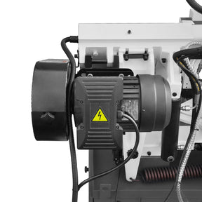Metal Cutting Band Saw, 10" Round / 18"x5" Rectangular Capacity, 2HP 1.5kW Motor, 4-Speed (35-114 MPM), Horizontal Bandsaw with 0-45° Swivel, Hydraulic Downfeed, 230V 1PH 60Hz, Industrial Grade for Steel, Aluminum & Alloys BS-1018B