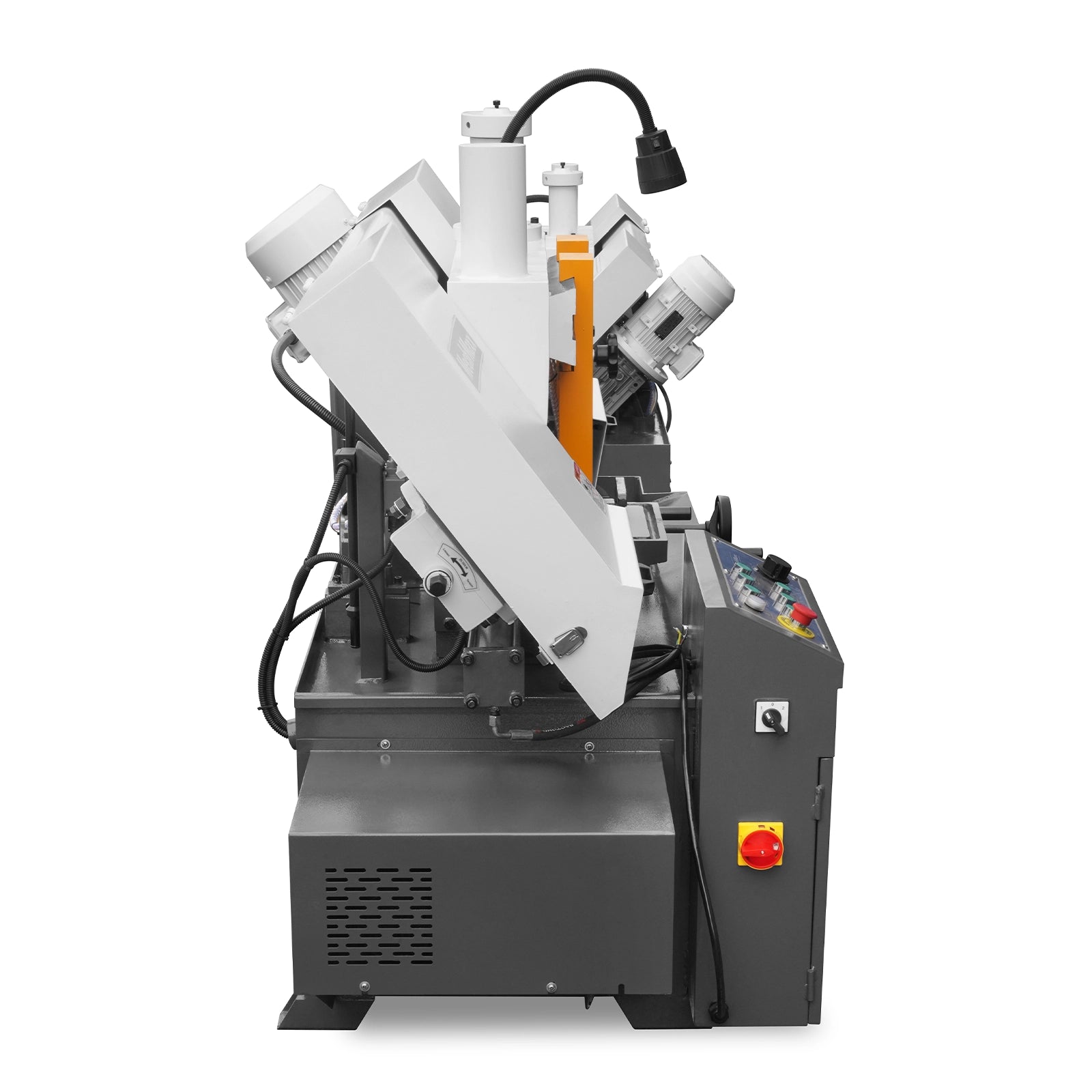 11" Double Column Horizontal Metal Cutting Band Saw, 3-Speed, Hydraulic Feed, 2.8kW Industrial Saw GH4228