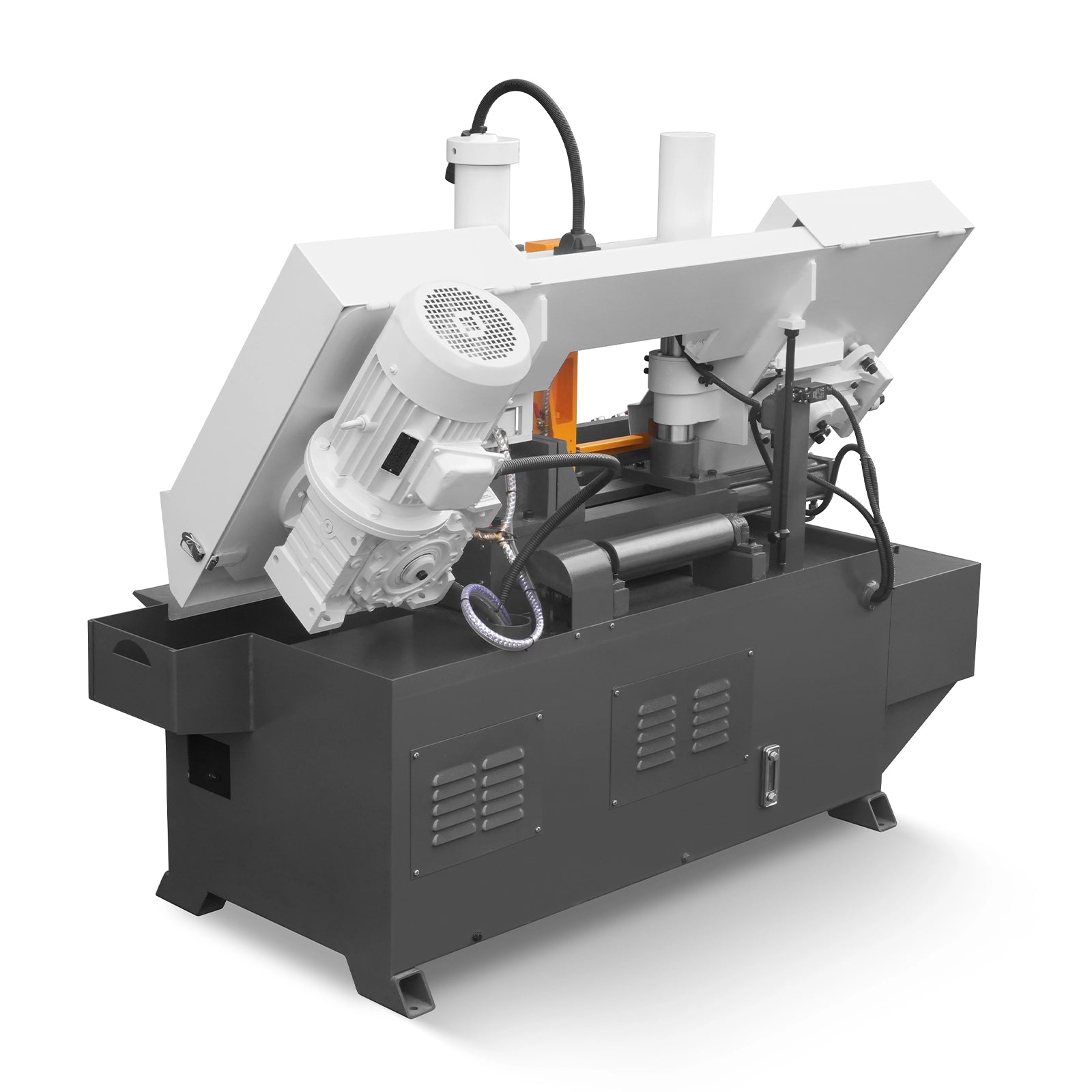 11" Double Column Horizontal Metal Cutting Band Saw, 3-Speed, Hydraulic Feed, 2.8kW Industrial Saw GH4228