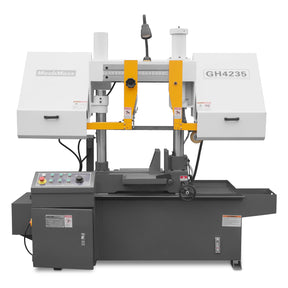 13" Double Column Horizontal Metal Cutting Band Saw | Hydraulic Feed | 3‑Speed | 2.2/2.8kW Industrial Metal Saw for Fabrication, Steel, Alloy, Carbon Steel GH4235