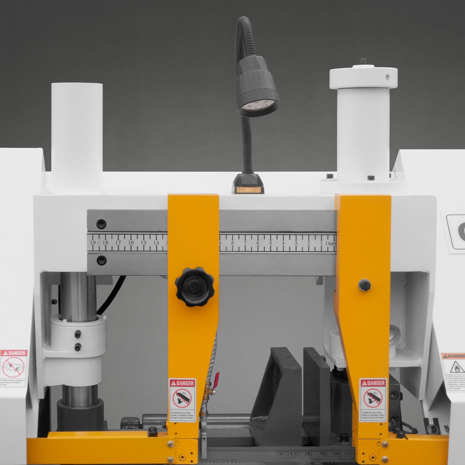 13" Double Column Horizontal Metal Cutting Band Saw | Hydraulic Feed | 3‑Speed | 2.2/2.8kW Industrial Metal Saw for Fabrication, Steel, Alloy, Carbon Steel GH4235