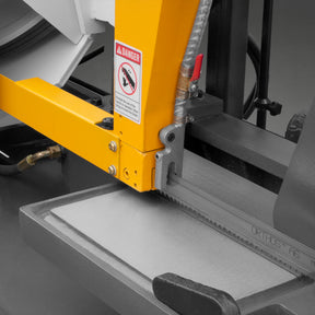 13" Double Column Horizontal Metal Cutting Band Saw | Hydraulic Feed | 3‑Speed | 2.2/2.8kW Industrial Metal Saw for Fabrication, Steel, Alloy, Carbon Steel GH4235