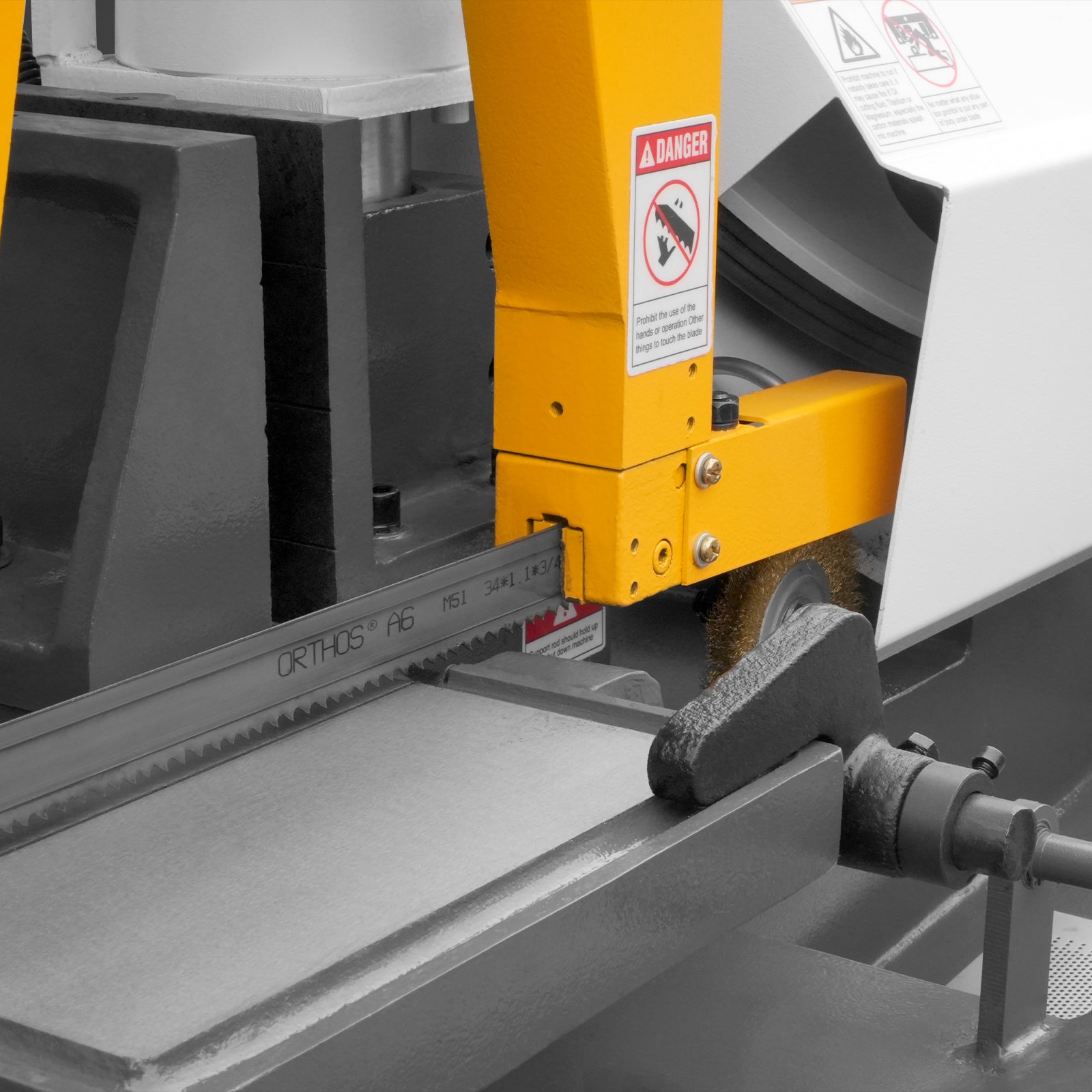 13" Double Column Horizontal Metal Cutting Band Saw | Hydraulic Feed | 3‑Speed | 2.2/2.8kW Industrial Metal Saw for Fabrication, Steel, Alloy, Carbon Steel GH4235