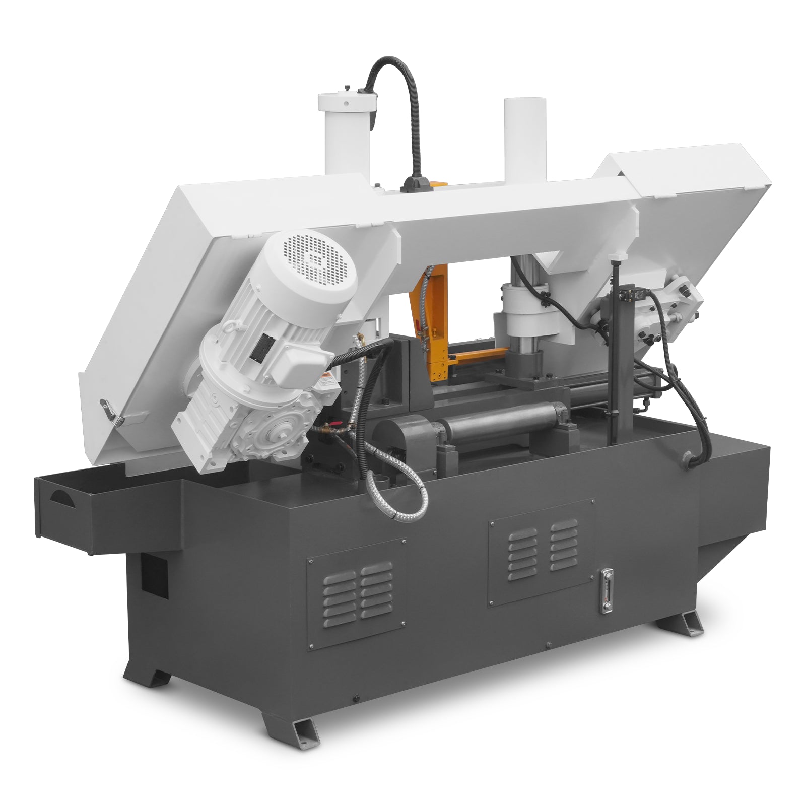 13" Double Column Horizontal Metal Cutting Band Saw | Hydraulic Feed | 3‑Speed | 2.2/2.8kW Industrial Metal Saw for Fabrication, Steel, Alloy, Carbon Steel GH4235