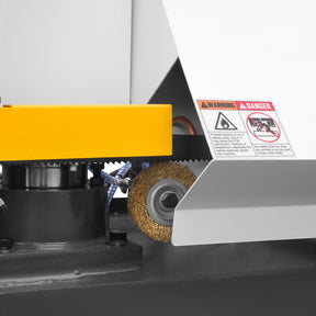 15.7" Industrial Horizontal Metal Cutting Band Saw, Hydraulic Feed, 3.0/4.0 kW Motor, Manual Clamping, for Steel, Alloy, Metal Fabrication GH4240