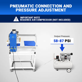 16x24 Inch Commercial Pneumatic Dual Platen Heat Press - Auto Lift Digital Sublimation Transfer Machine with AIRTAC Pneumatic Parts & Adjustable Pressure (110V 2.2HP)
