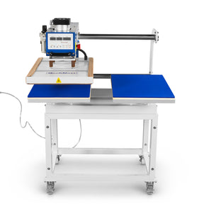 16x24 Inch Commercial Pneumatic Dual Platen Heat Press - Auto Lift Digital Sublimation Transfer Machine with AIRTAC Pneumatic Parts & Adjustable Pressure (110V 2.2HP)