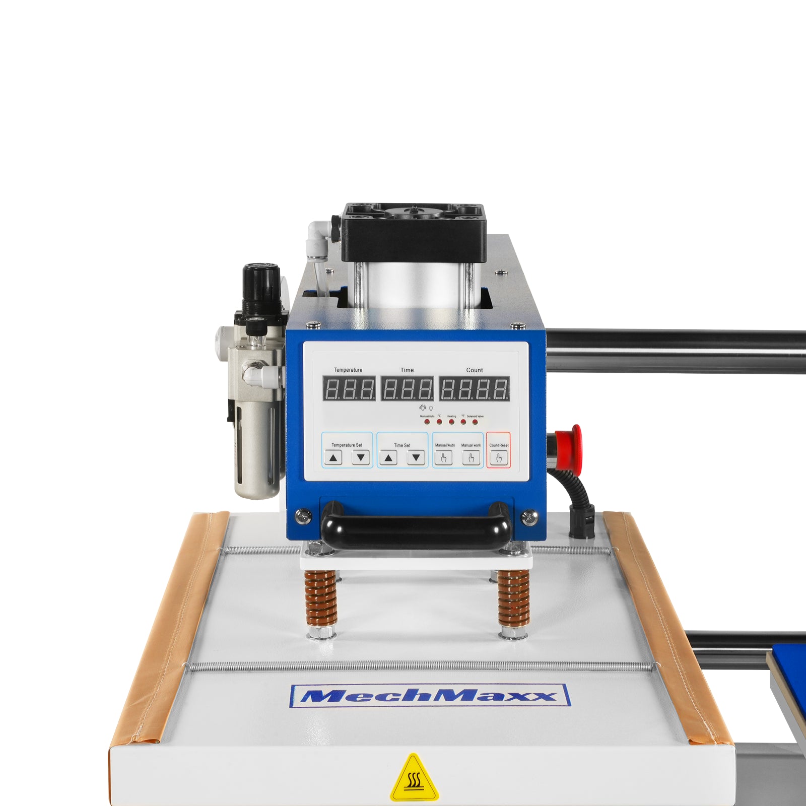 16x24 Inch Commercial Pneumatic Dual Platen Heat Press - Auto Lift Digital Sublimation Transfer Machine with AIRTAC Pneumatic Parts & Adjustable Pressure (110V 2.2HP)