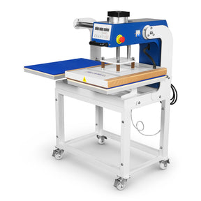 16x24 Inch Commercial Pneumatic Dual Platen Heat Press - Auto Lift Digital Sublimation Transfer Machine with AIRTAC Pneumatic Parts & Adjustable Pressure (110V 2.2HP)