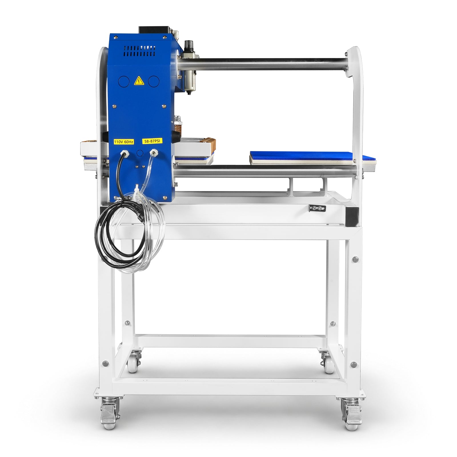 16x24 Inch Commercial Pneumatic Dual Platen Heat Press - Auto Lift Digital Sublimation Transfer Machine with AIRTAC Pneumatic Parts & Adjustable Pressure (110V 2.2HP)