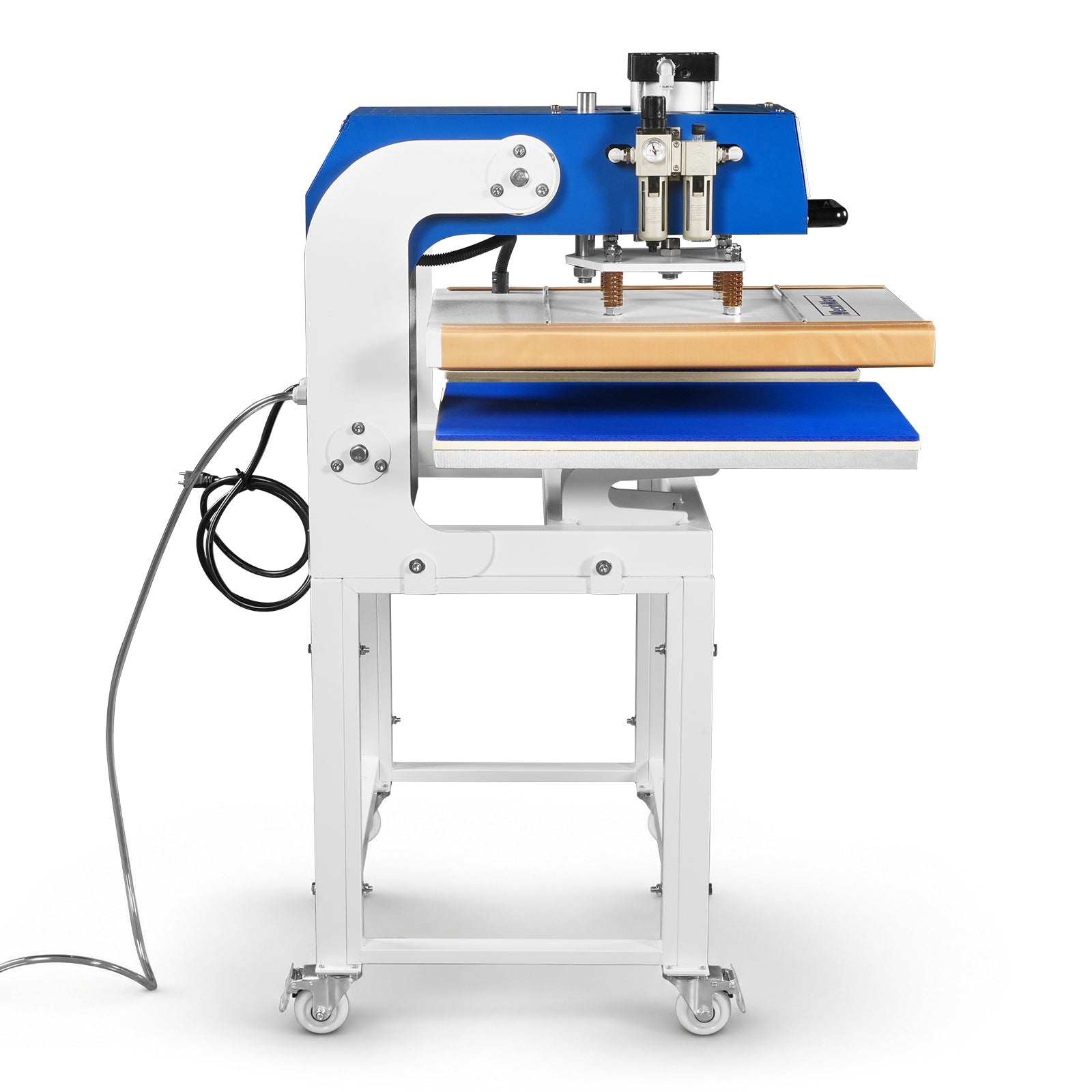 16x24 Inch Commercial Pneumatic Dual Platen Heat Press - Auto Lift Digital Sublimation Transfer Machine with AIRTAC Pneumatic Parts & Adjustable Pressure (110V 2.2HP)