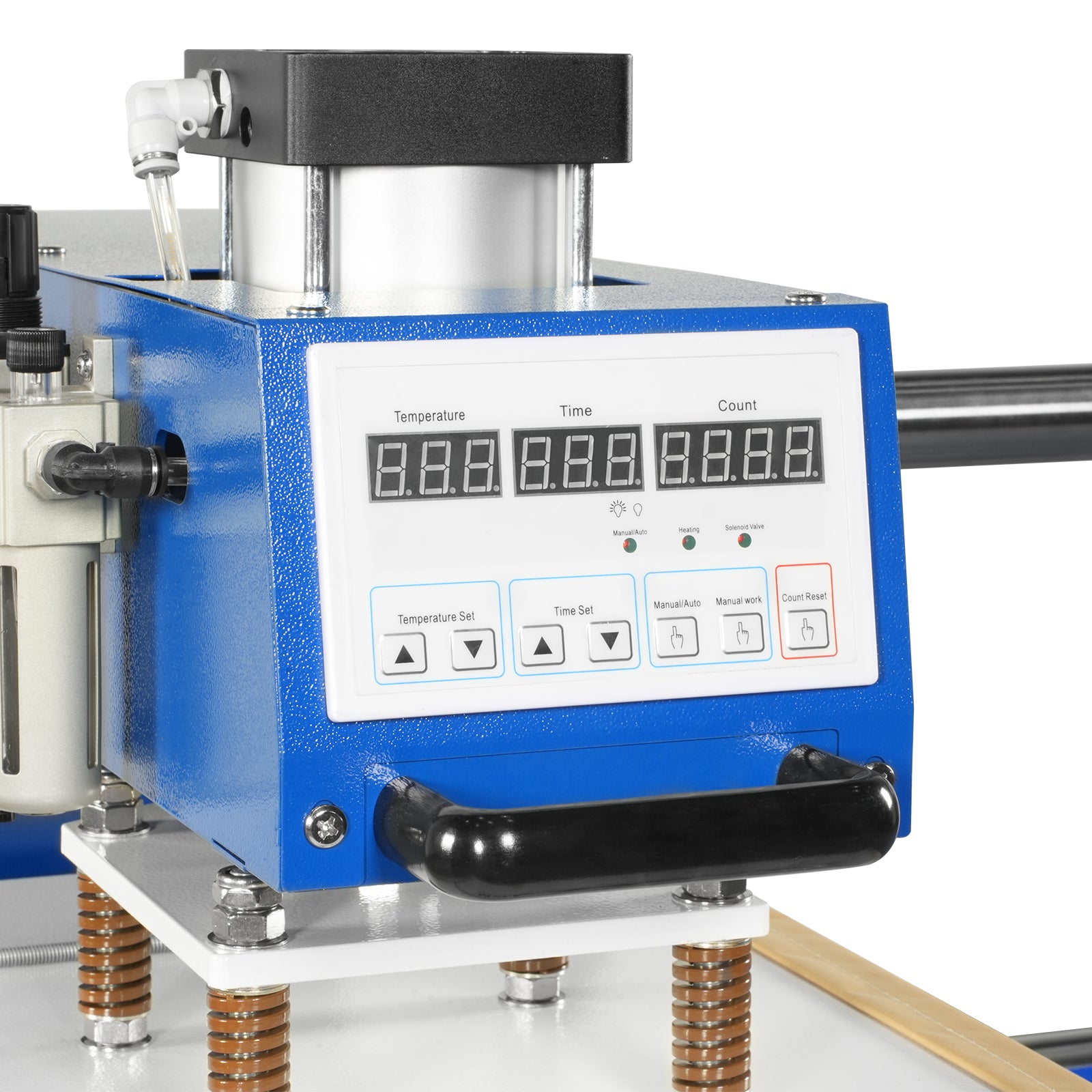 16x24 Inch Commercial Pneumatic Dual Platen Heat Press - Auto Lift Digital Sublimation Transfer Machine with AIRTAC Pneumatic Parts & Adjustable Pressure (110V 2.2HP)