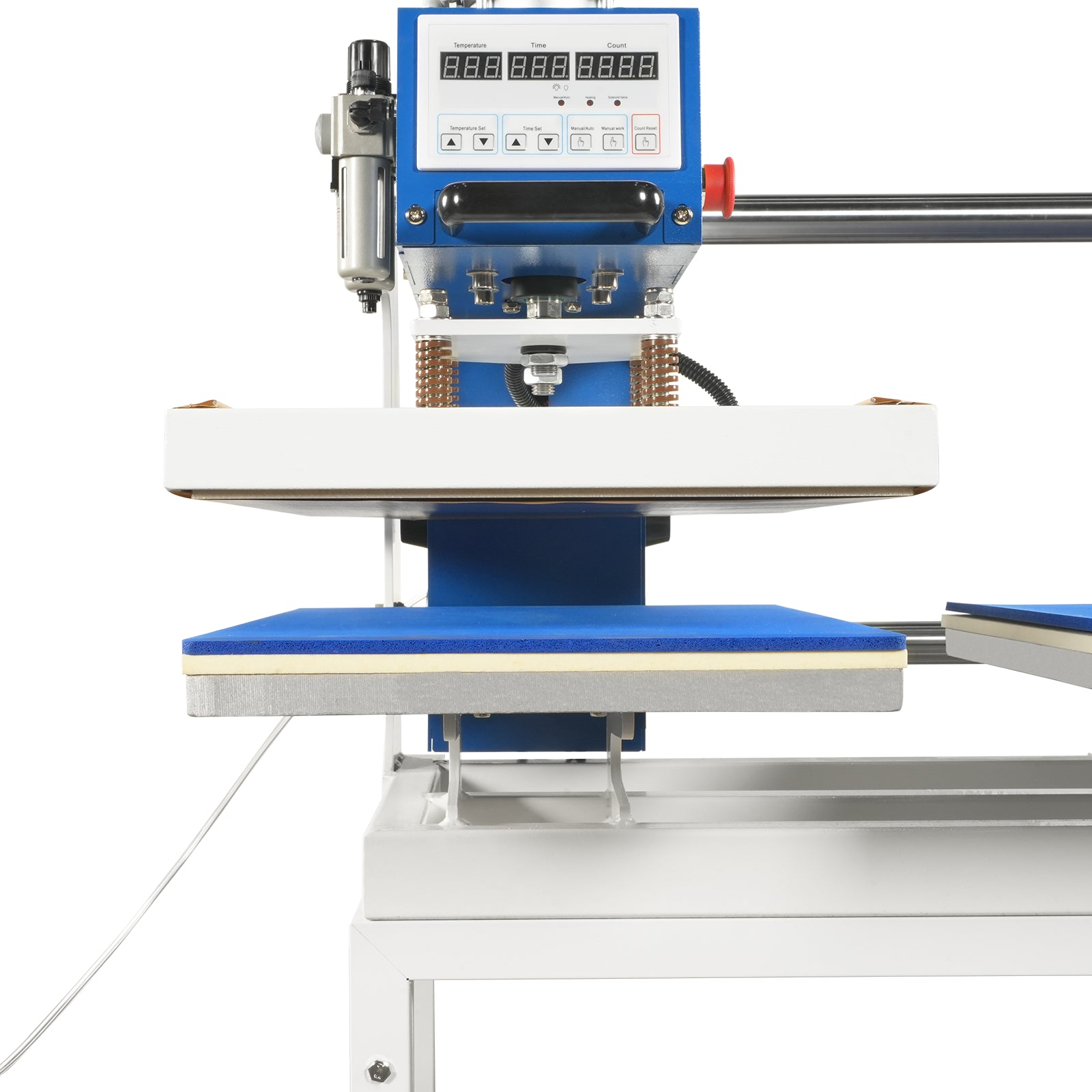 16x24 Inch Commercial Pneumatic Dual Platen Heat Press - Auto Lift Digital Sublimation Transfer Machine with AIRTAC Pneumatic Parts & Adjustable Pressure (110V 2.2HP)