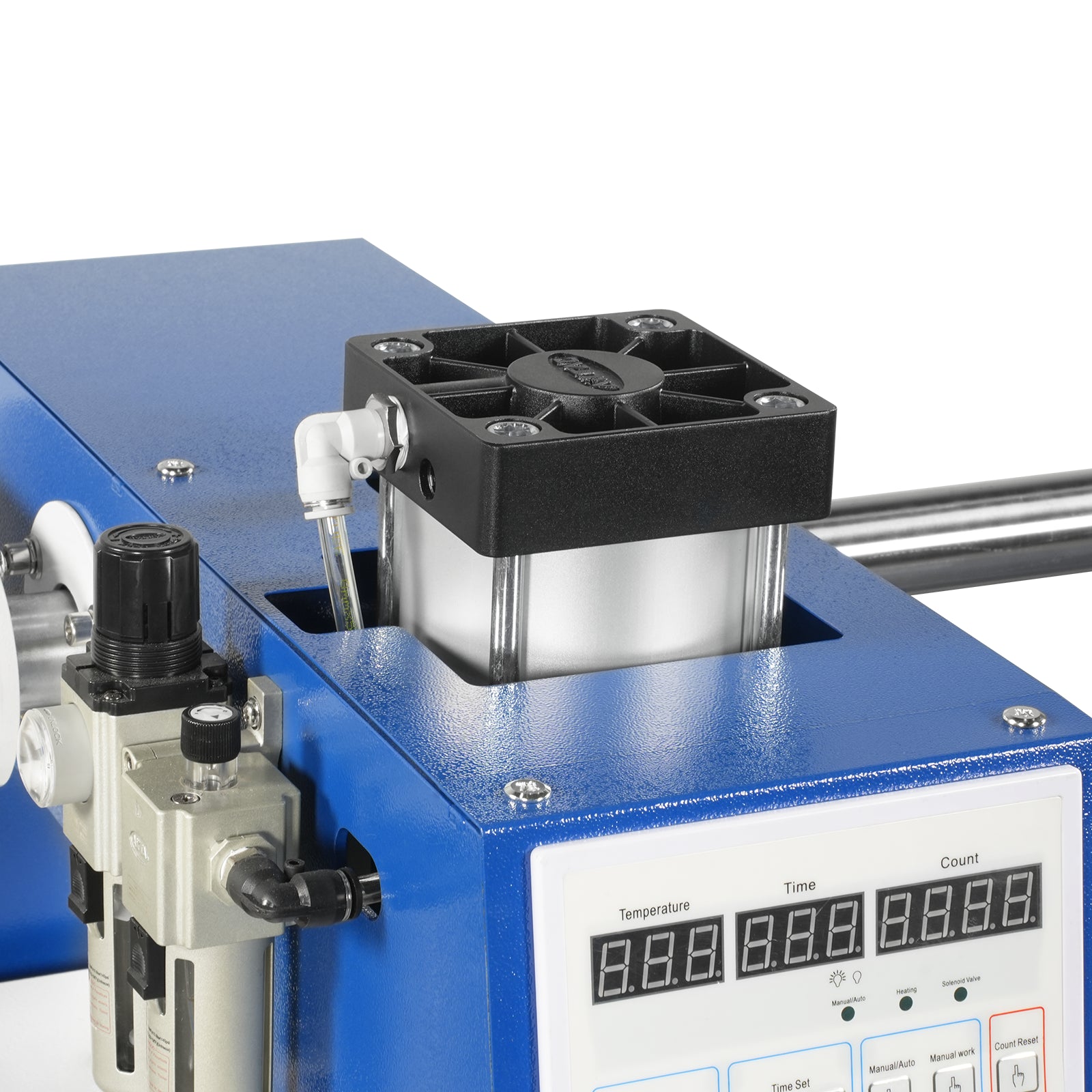 16x24 Inch Commercial Pneumatic Dual Platen Heat Press - Auto Lift Digital Sublimation Transfer Machine with AIRTAC Pneumatic Parts & Adjustable Pressure (110V 2.2HP)