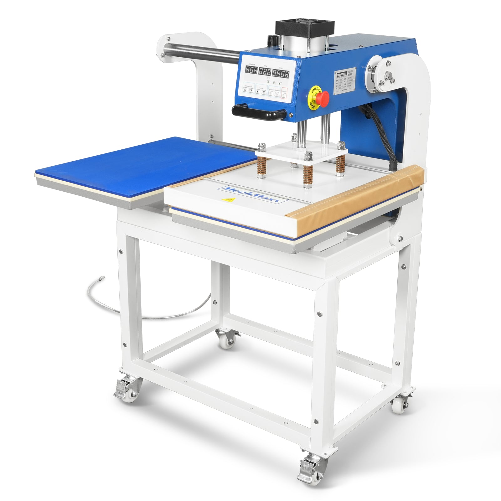 16x24 Inch Commercial Pneumatic Dual Platen Heat Press - Auto Lift Digital Sublimation Transfer Machine with AIRTAC Pneumatic Parts & Adjustable Pressure (110V 2.2HP)