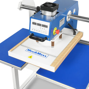 16x24 Inch Commercial Pneumatic Dual Platen Heat Press - Auto Lift Digital Sublimation Transfer Machine with AIRTAC Pneumatic Parts & Adjustable Pressure (110V 2.2HP)