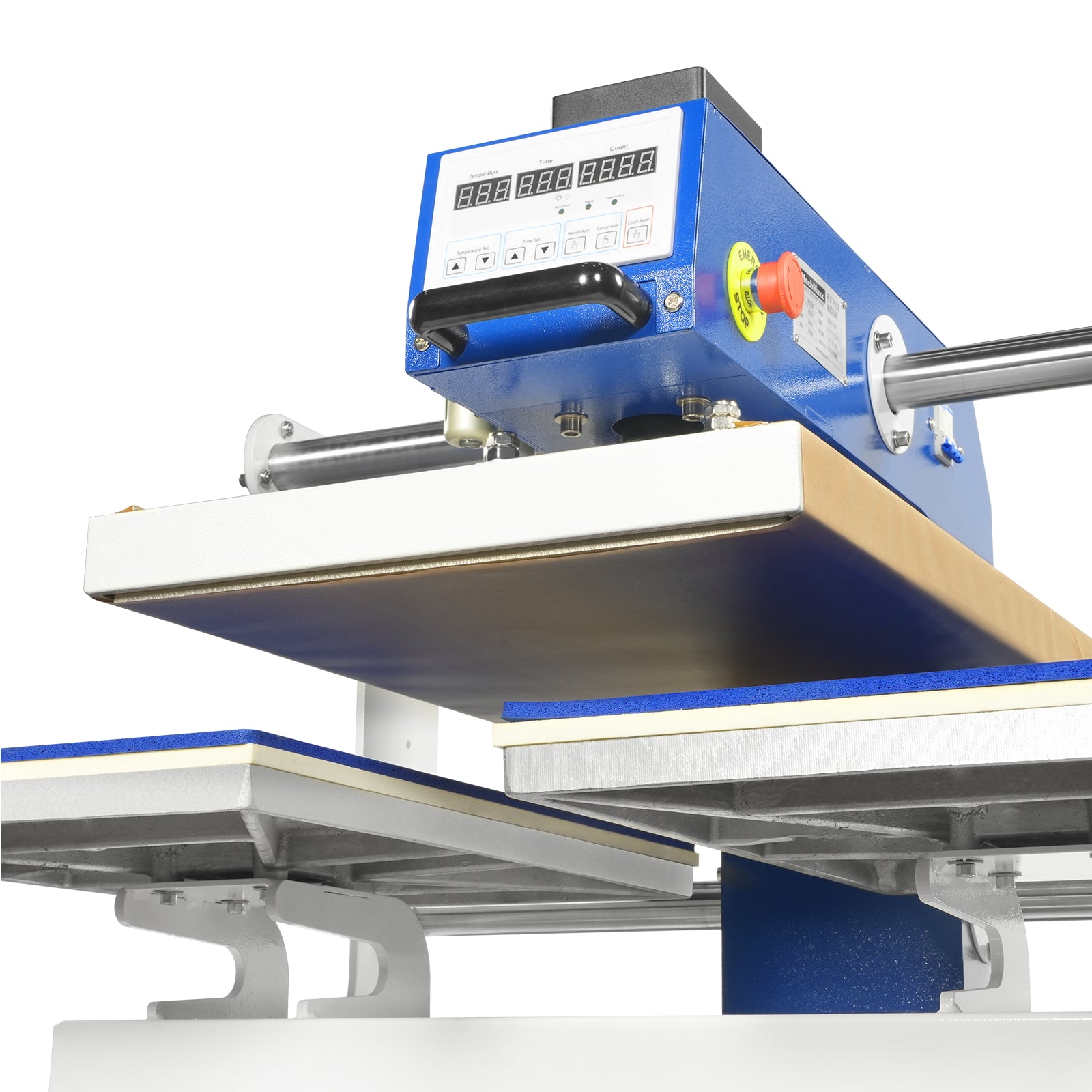 16x24 Inch Commercial Pneumatic Dual Platen Heat Press - Auto Lift Digital Sublimation Transfer Machine with AIRTAC Pneumatic Parts & Adjustable Pressure (110V 2.2HP)