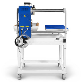16x24 Inch Commercial Pneumatic Dual Platen Heat Press - Auto Lift Digital Sublimation Transfer Machine with Full Touch LCD Screen & AIRTAC Pneumatic Parts (110V 2.2HP)
