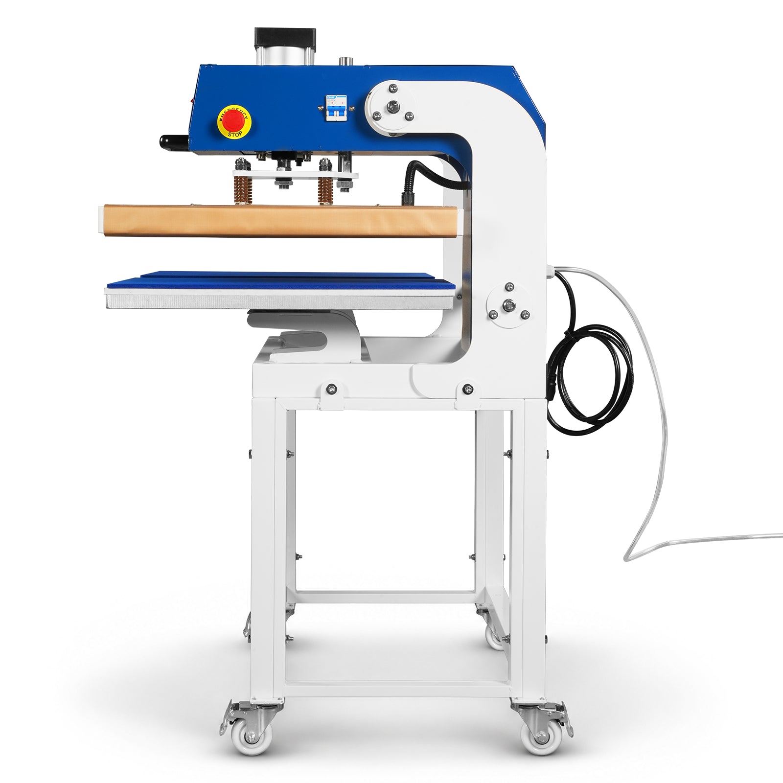 16x24 Inch Commercial Pneumatic Dual Platen Heat Press - Auto Lift Digital Sublimation Transfer Machine with Full Touch LCD Screen & AIRTAC Pneumatic Parts (110V 2.2HP)