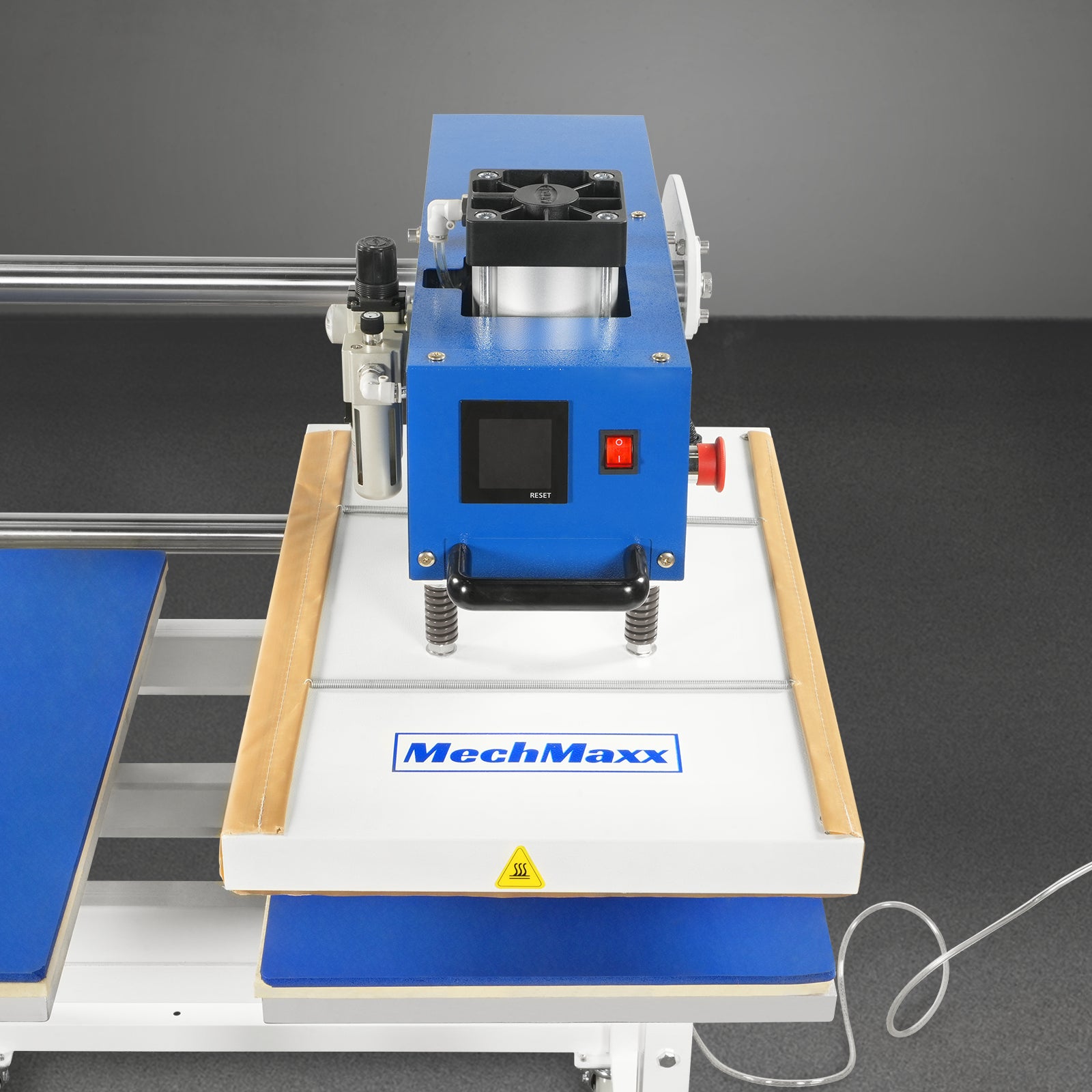 16x24 Inch Commercial Pneumatic Dual Platen Heat Press - Auto Lift Digital Sublimation Transfer Machine with Full Touch LCD Screen & AIRTAC Pneumatic Parts (110V 2.2HP)