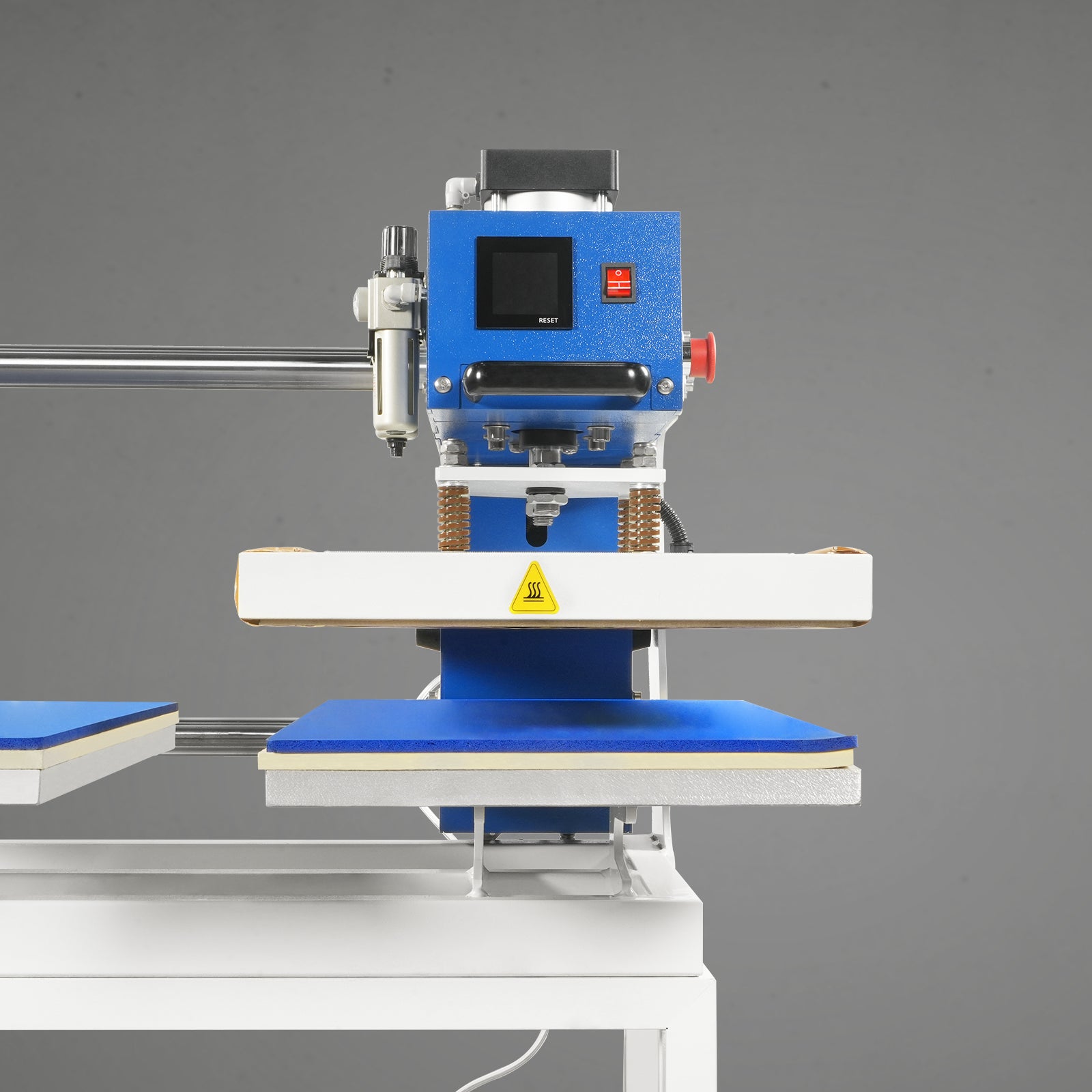 16x24 Inch Commercial Pneumatic Dual Platen Heat Press - Auto Lift Digital Sublimation Transfer Machine with Full Touch LCD Screen & AIRTAC Pneumatic Parts (110V 2.2HP)