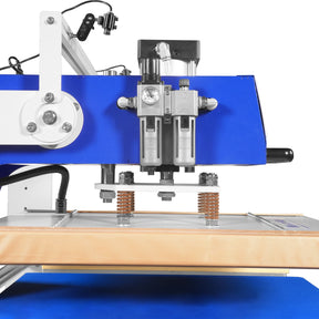 16x24 Inch Commercial Pneumatic Dual Platen Heat Press - Infrared Positioning Auto Lift Sublimation Transfer Machine Digital LCD Control (110V 2.2HP)