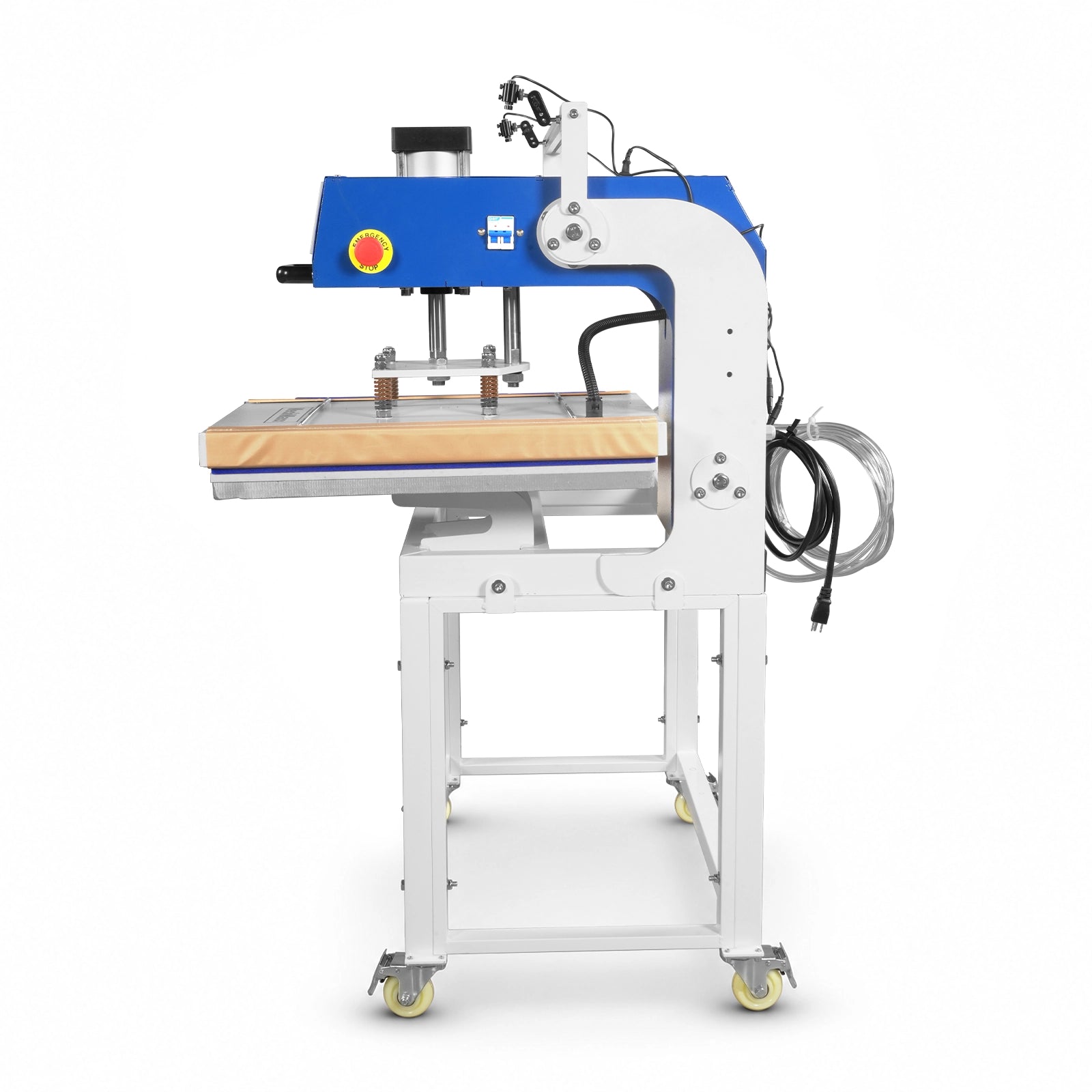 16x24 Inch Commercial Pneumatic Dual Platen Heat Press - Infrared Positioning Auto Lift Sublimation Transfer Machine Digital LCD Control (110V 2.2HP)